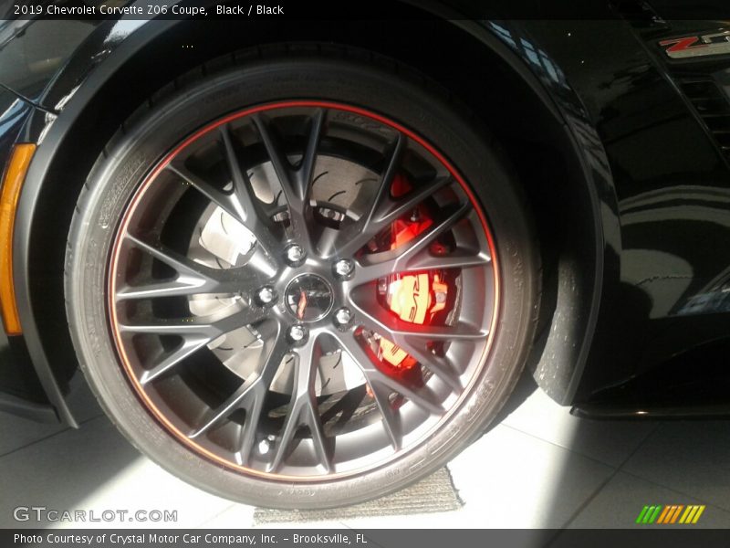 Black / Black 2019 Chevrolet Corvette Z06 Coupe