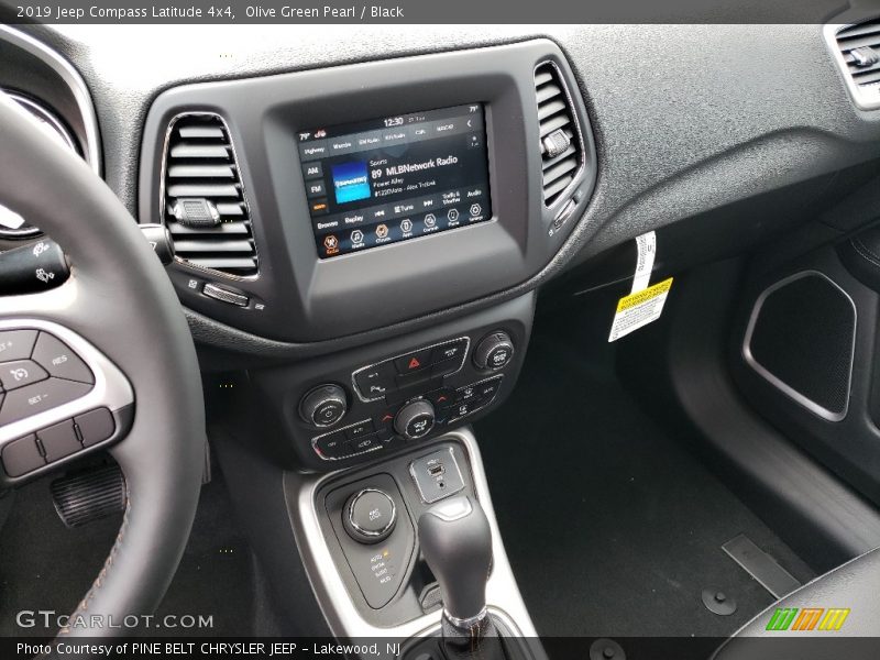 Olive Green Pearl / Black 2019 Jeep Compass Latitude 4x4