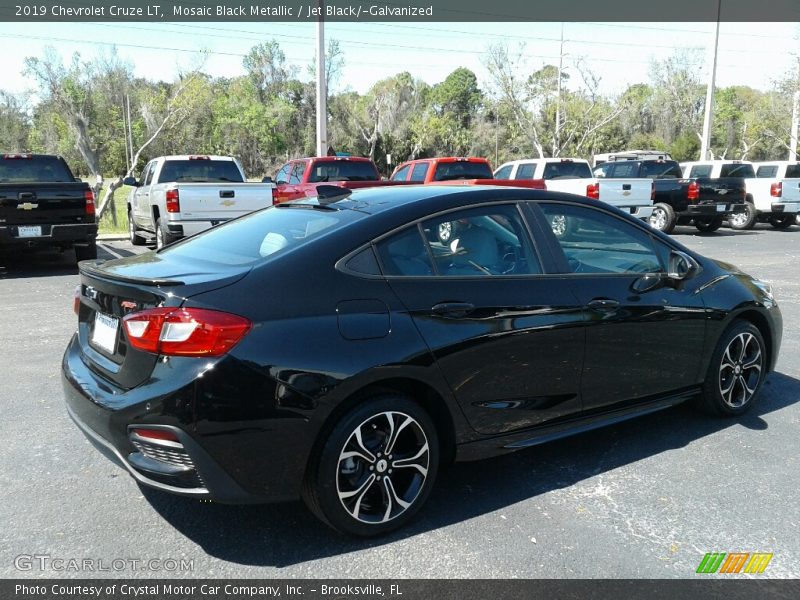 Mosaic Black Metallic / Jet Black/­Galvanized 2019 Chevrolet Cruze LT