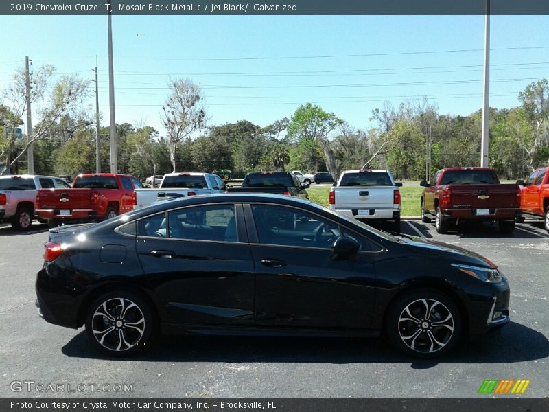 Mosaic Black Metallic / Jet Black/­Galvanized 2019 Chevrolet Cruze LT