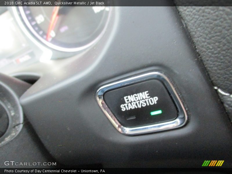 Quicksilver Metallic / Jet Black 2018 GMC Acadia SLT AWD