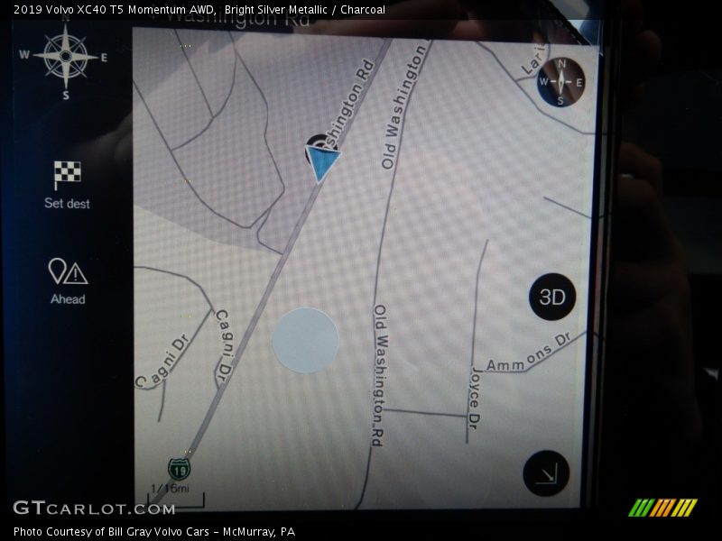 Navigation of 2019 XC40 T5 Momentum AWD
