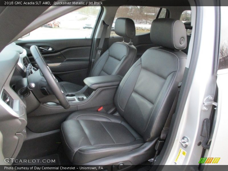 Quicksilver Metallic / Jet Black 2018 GMC Acadia SLT AWD