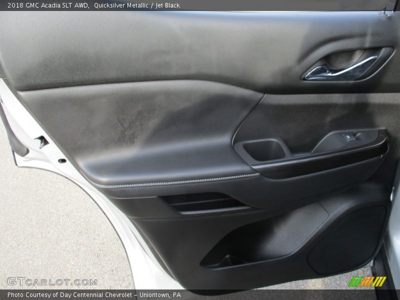 Quicksilver Metallic / Jet Black 2018 GMC Acadia SLT AWD