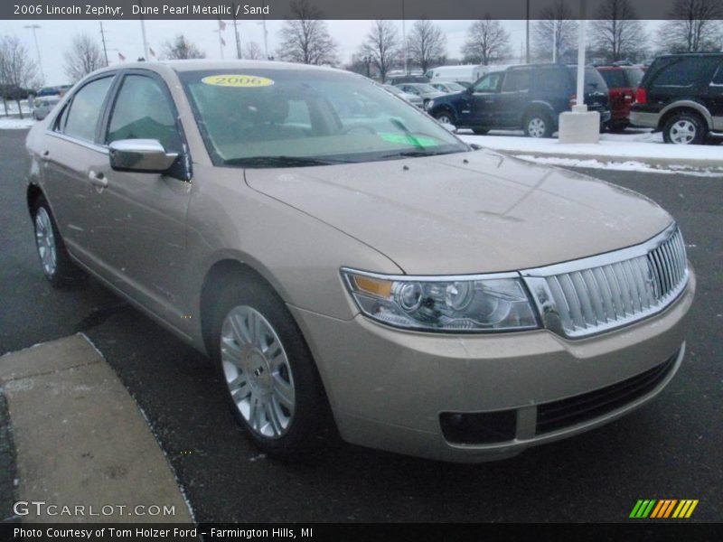 Dune Pearl Metallic / Sand 2006 Lincoln Zephyr
