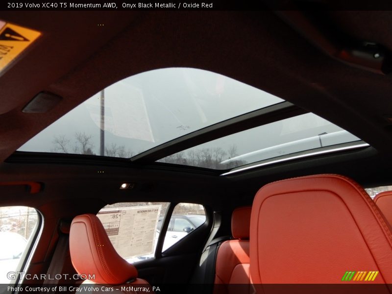 Sunroof of 2019 XC40 T5 Momentum AWD