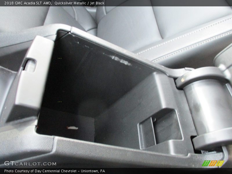 Quicksilver Metallic / Jet Black 2018 GMC Acadia SLT AWD