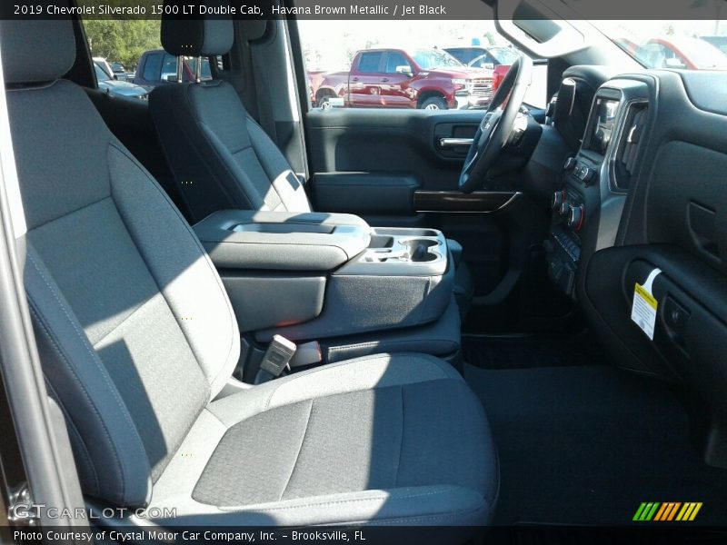 Havana Brown Metallic / Jet Black 2019 Chevrolet Silverado 1500 LT Double Cab