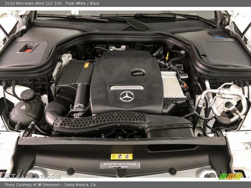 Polar White / Black 2019 Mercedes-Benz GLC 300