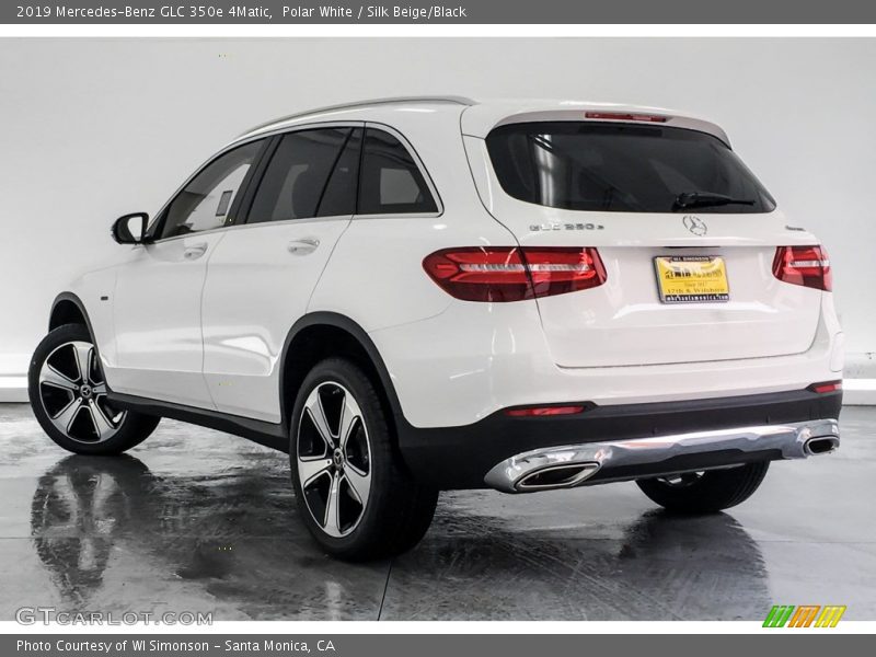 Polar White / Silk Beige/Black 2019 Mercedes-Benz GLC 350e 4Matic