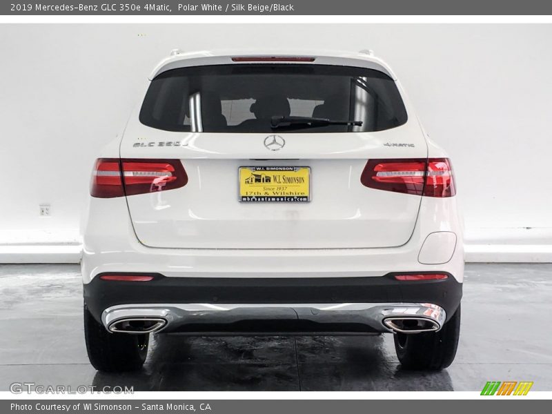 Polar White / Silk Beige/Black 2019 Mercedes-Benz GLC 350e 4Matic