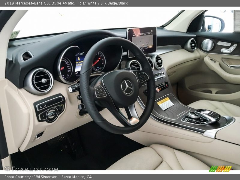 Polar White / Silk Beige/Black 2019 Mercedes-Benz GLC 350e 4Matic
