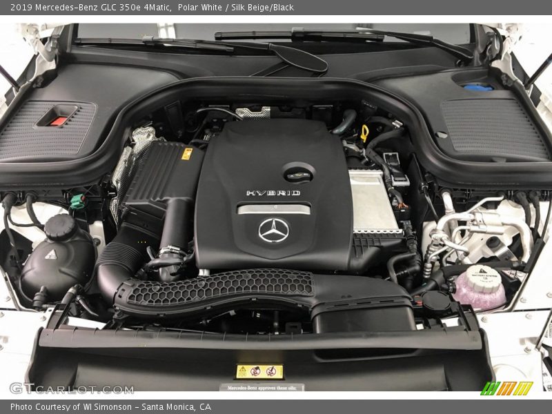 Polar White / Silk Beige/Black 2019 Mercedes-Benz GLC 350e 4Matic