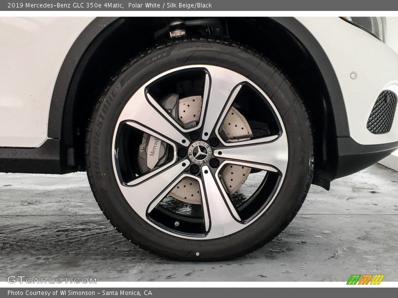 Polar White / Silk Beige/Black 2019 Mercedes-Benz GLC 350e 4Matic