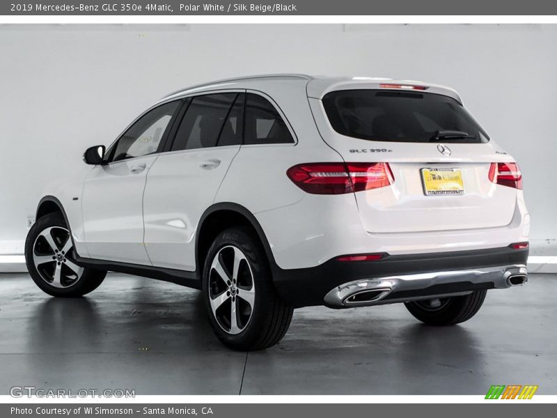 Polar White / Silk Beige/Black 2019 Mercedes-Benz GLC 350e 4Matic