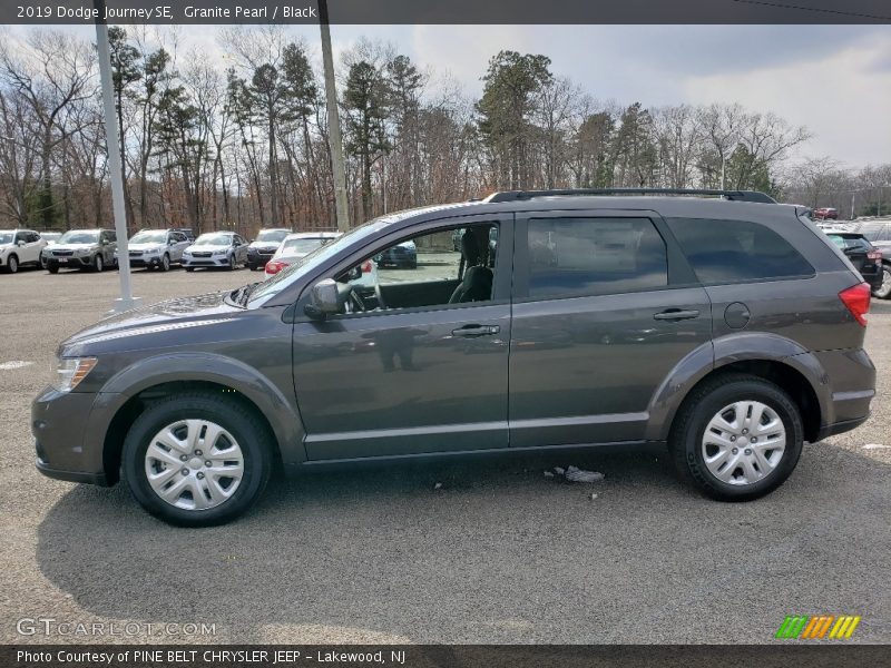 Granite Pearl / Black 2019 Dodge Journey SE