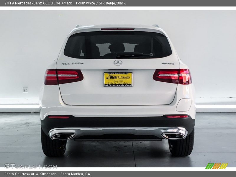 Polar White / Silk Beige/Black 2019 Mercedes-Benz GLC 350e 4Matic