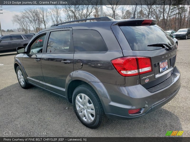 Granite Pearl / Black 2019 Dodge Journey SE