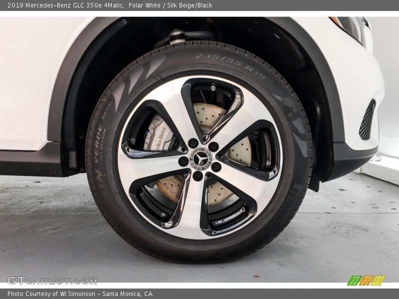 Polar White / Silk Beige/Black 2019 Mercedes-Benz GLC 350e 4Matic
