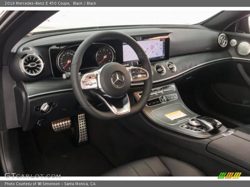 Black / Black 2019 Mercedes-Benz E 450 Coupe