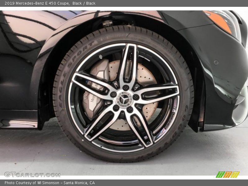 Black / Black 2019 Mercedes-Benz E 450 Coupe