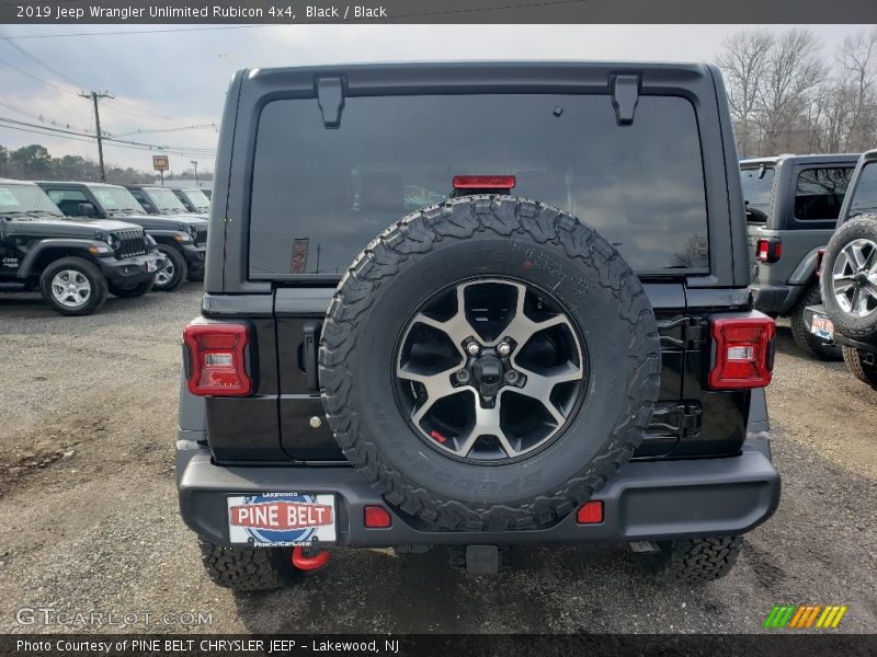 Black / Black 2019 Jeep Wrangler Unlimited Rubicon 4x4