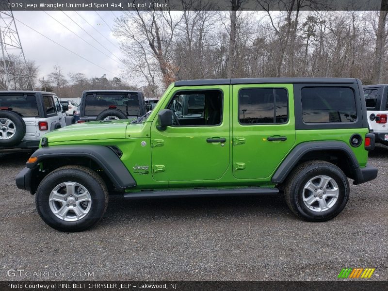 Mojito! / Black 2019 Jeep Wrangler Unlimited Sport 4x4