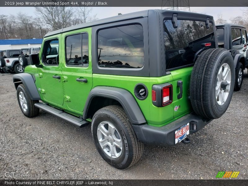 Mojito! / Black 2019 Jeep Wrangler Unlimited Sport 4x4