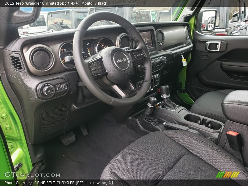 Mojito! / Black 2019 Jeep Wrangler Unlimited Sport 4x4