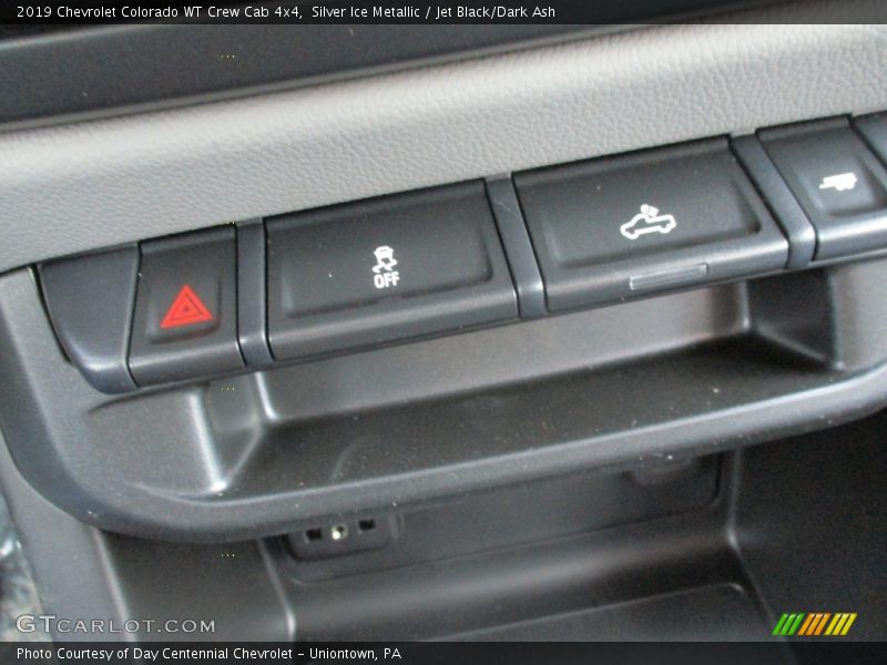 Silver Ice Metallic / Jet Black/Dark Ash 2019 Chevrolet Colorado WT Crew Cab 4x4