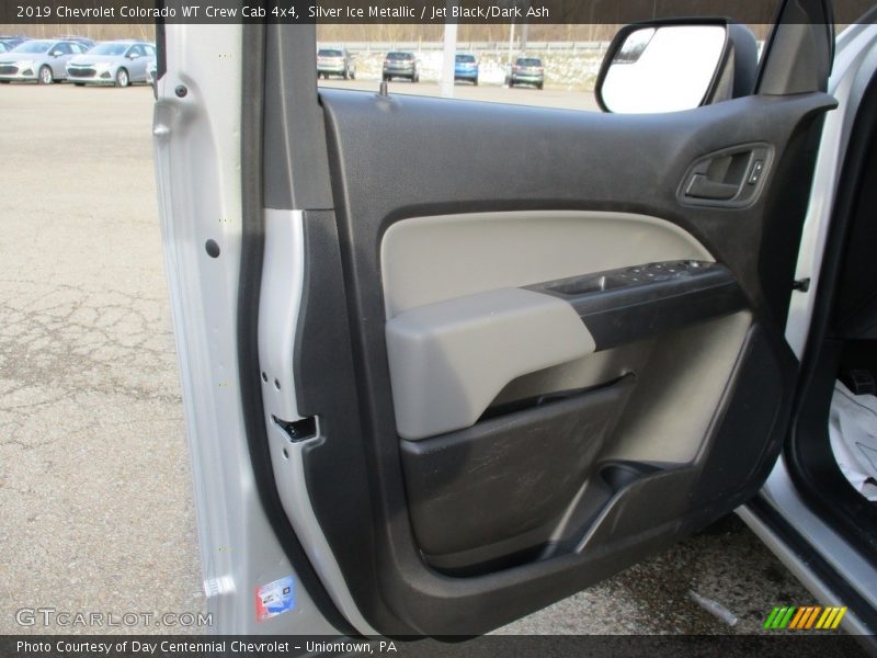 Silver Ice Metallic / Jet Black/Dark Ash 2019 Chevrolet Colorado WT Crew Cab 4x4