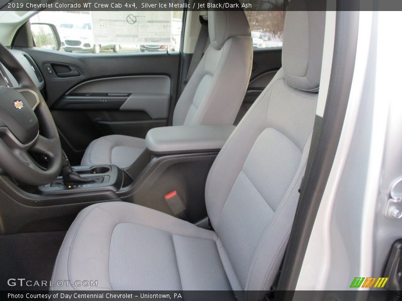 Silver Ice Metallic / Jet Black/Dark Ash 2019 Chevrolet Colorado WT Crew Cab 4x4