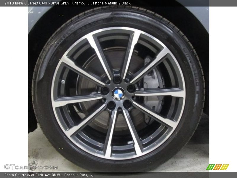 Bluestone Metallic / Black 2018 BMW 6 Series 640i xDrive Gran Turismo