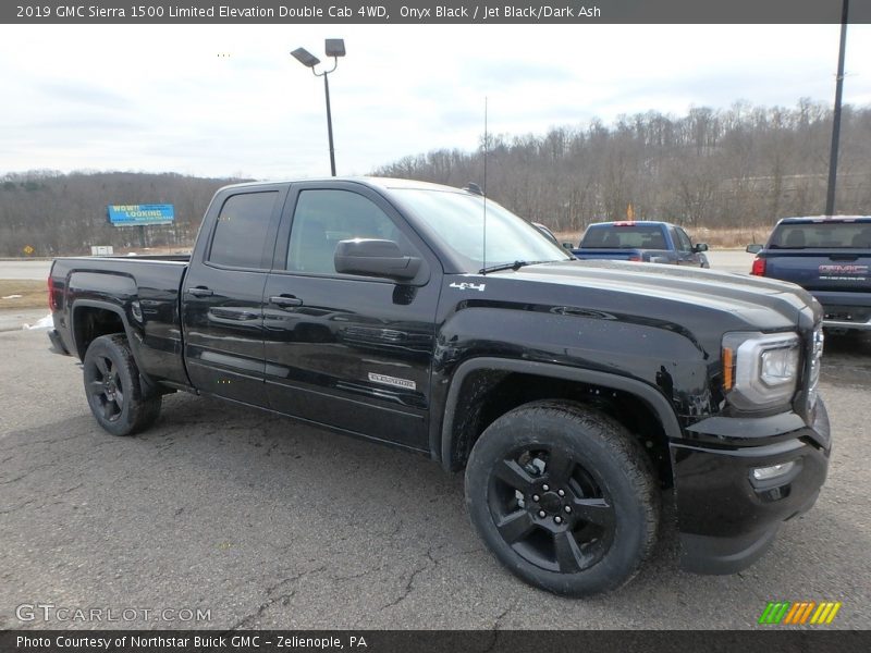 Onyx Black / Jet Black/Dark Ash 2019 GMC Sierra 1500 Limited Elevation Double Cab 4WD