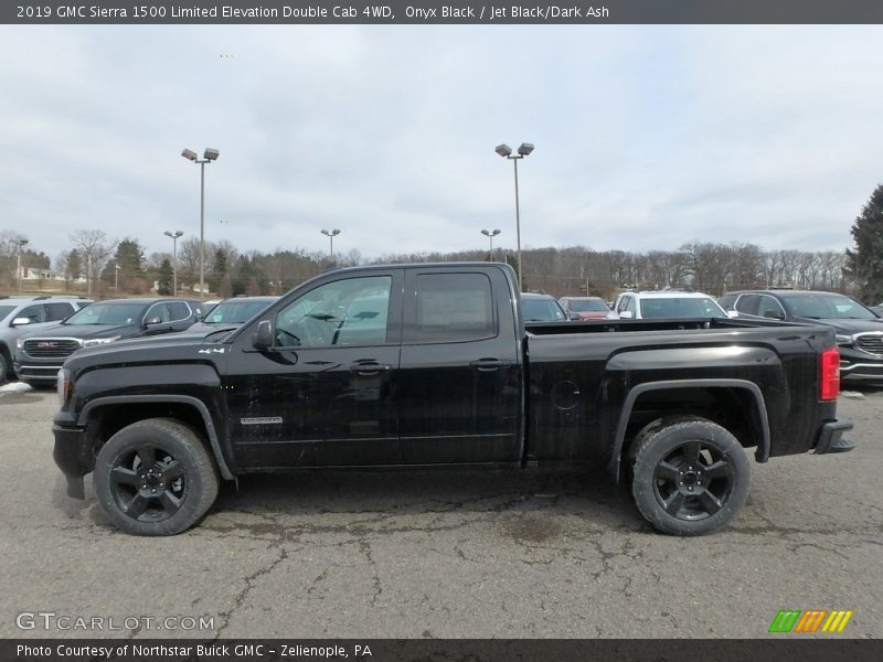 Onyx Black / Jet Black/Dark Ash 2019 GMC Sierra 1500 Limited Elevation Double Cab 4WD