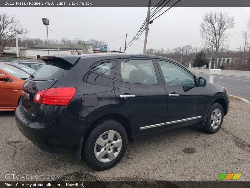 Super Black / Black 2012 Nissan Rogue S AWD