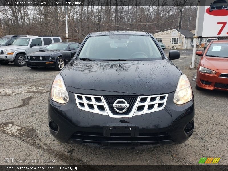 Super Black / Black 2012 Nissan Rogue S AWD