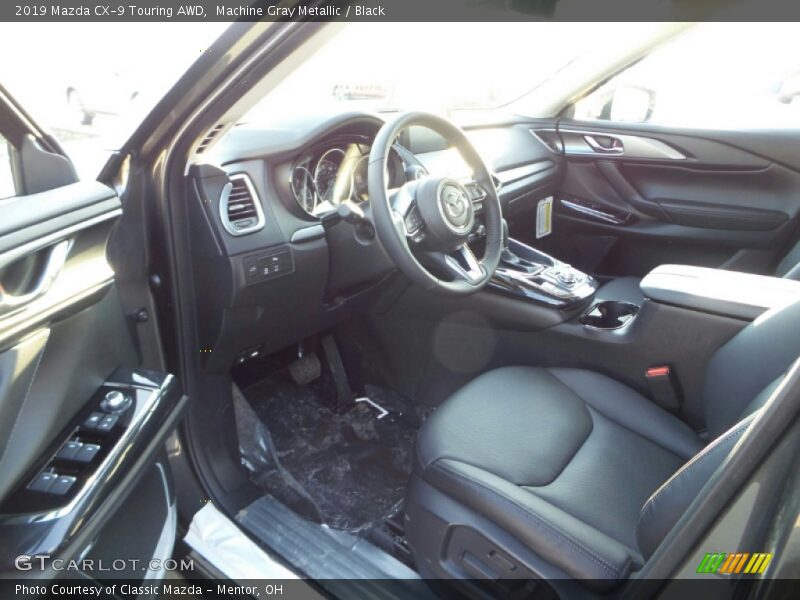 Machine Gray Metallic / Black 2019 Mazda CX-9 Touring AWD