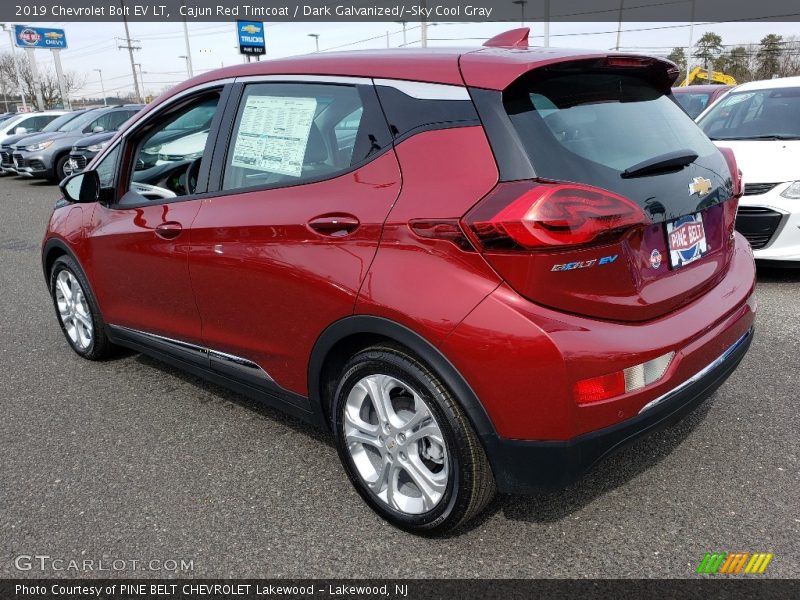 Cajun Red Tintcoat / Dark Galvanized/­Sky Cool Gray 2019 Chevrolet Bolt EV LT