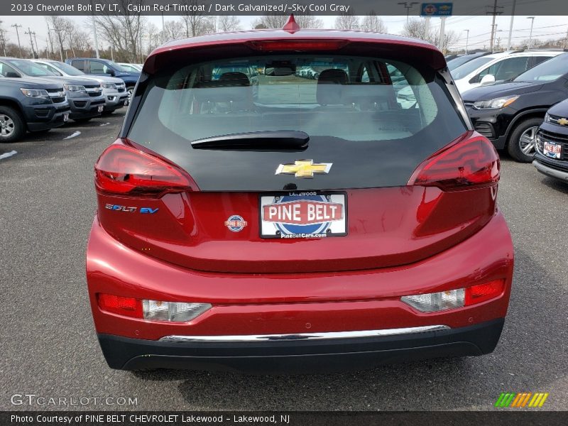 Cajun Red Tintcoat / Dark Galvanized/­Sky Cool Gray 2019 Chevrolet Bolt EV LT