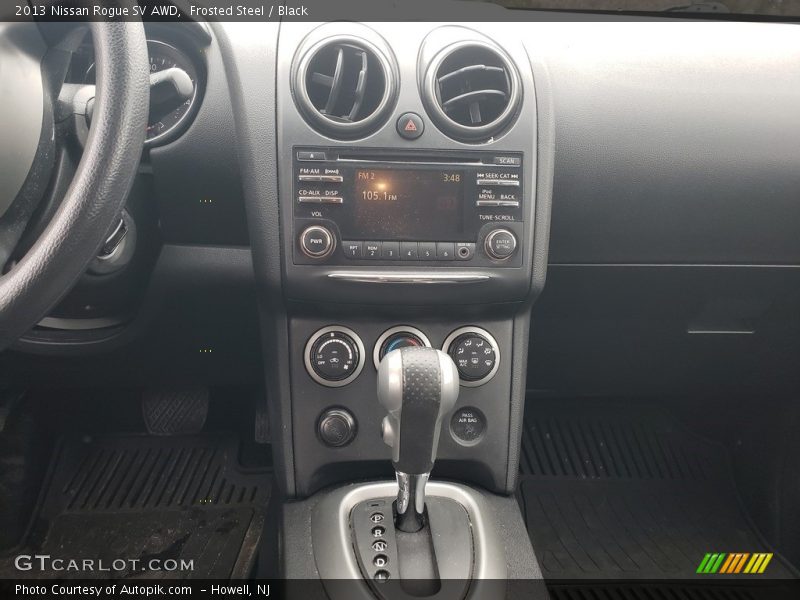 Frosted Steel / Black 2013 Nissan Rogue SV AWD
