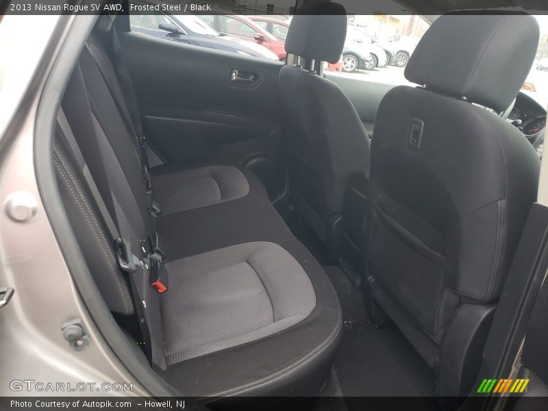 Frosted Steel / Black 2013 Nissan Rogue SV AWD