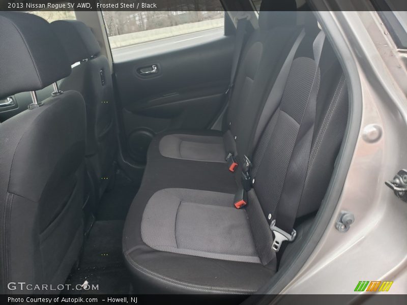Frosted Steel / Black 2013 Nissan Rogue SV AWD