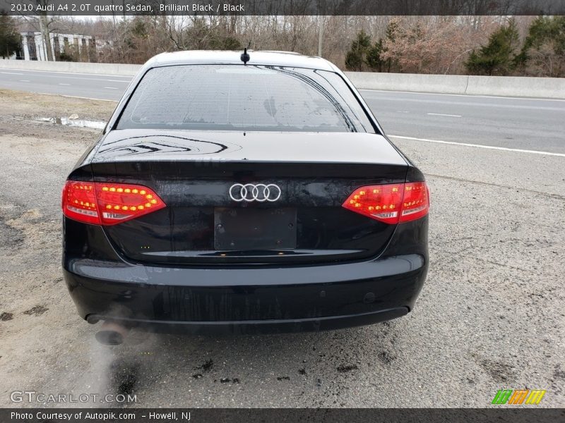 Brilliant Black / Black 2010 Audi A4 2.0T quattro Sedan