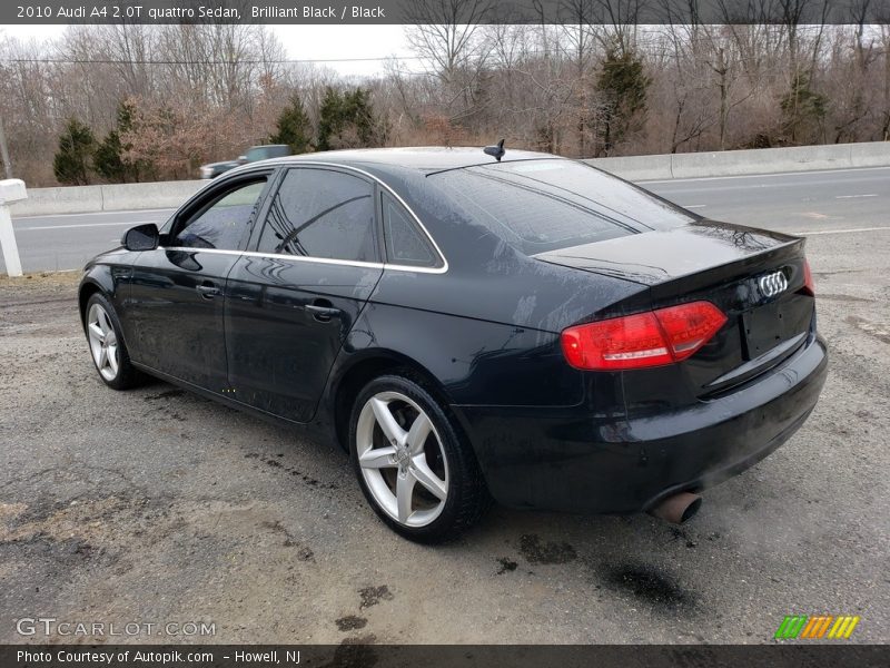 Brilliant Black / Black 2010 Audi A4 2.0T quattro Sedan