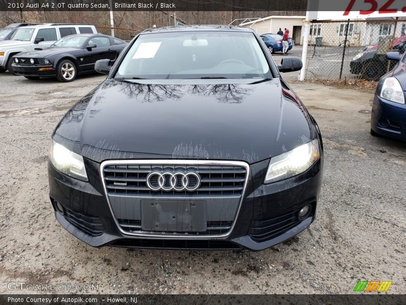 Brilliant Black / Black 2010 Audi A4 2.0T quattro Sedan