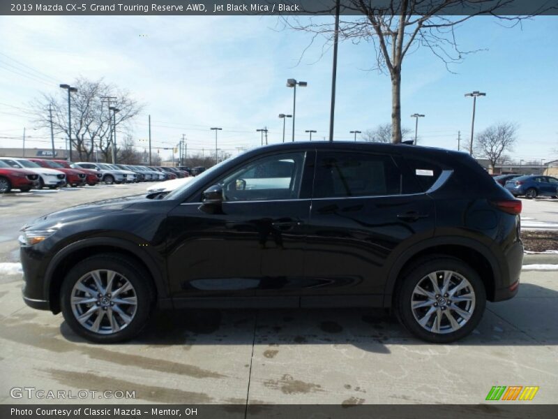 Jet Black Mica / Black 2019 Mazda CX-5 Grand Touring Reserve AWD