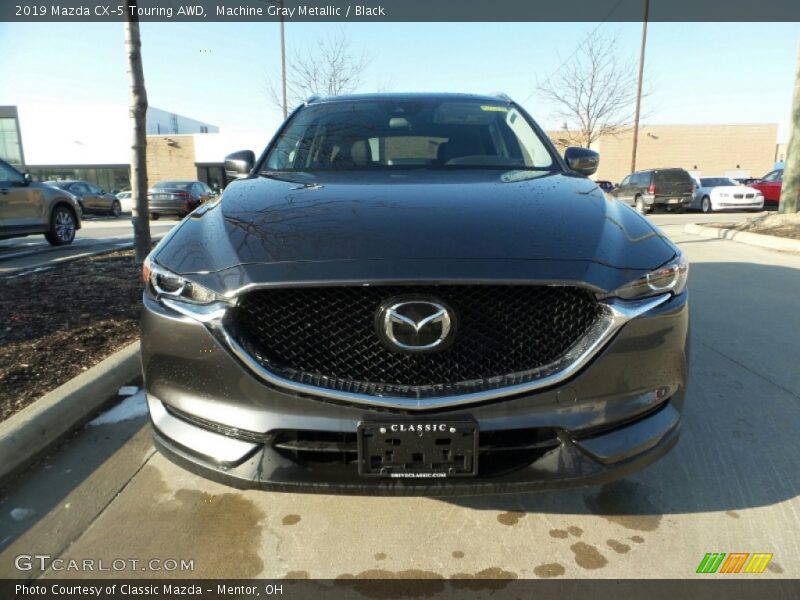 Machine Gray Metallic / Black 2019 Mazda CX-5 Touring AWD