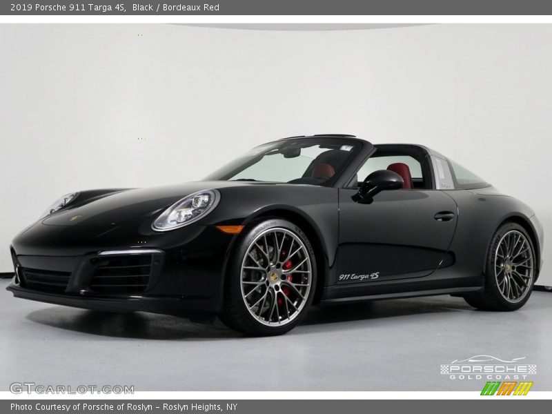 Black / Bordeaux Red 2019 Porsche 911 Targa 4S