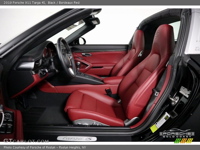  2019 911 Targa 4S Bordeaux Red Interior